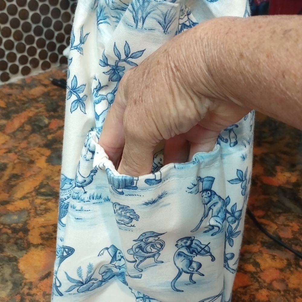 Vintage Circus Style Baby Bag/ Beach Bag - Picture 3 of 8